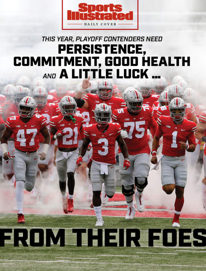 Daily Cover: Ohio State runs out of the tunnel